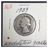 1939 Washington Quarter