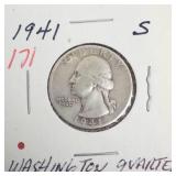 1941-S Washington Quarter