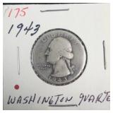 1943 Washington Quarter