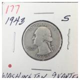 1943-S Washington Quarter
