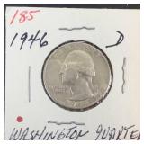 1946-D Washington Quarter