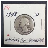 1948-D Washington Quarter