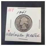 1941 Washington Quarter