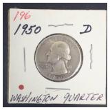 1950-D Washington Quarter