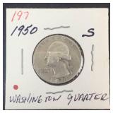 1950-S Washington Quarter