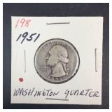 1951 Washington Quarter