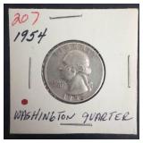 1954 Washington Quarter