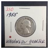 1955 Washington Quarter