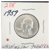 1959 Washington Quarter