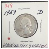 1959-D Washington Quarter