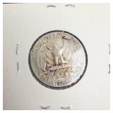 1962 Washington Quarter