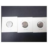 1928 P,D,S Mercury Dimes