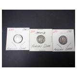 1940 P,D,S Mercury Dimes