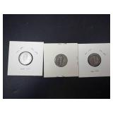 1940 P,D,S Mercury Dimes