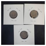 1946 P,D,S Roosevelt Dimes