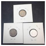 1948 P,D,S Roosevelt Dimes