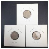1953 P,D,S Roosevelt Dimes