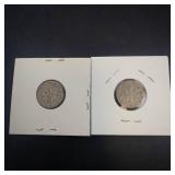 1957 P,D,S Roosevelt Dimes