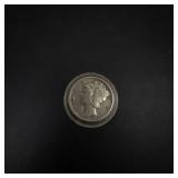 1 roll of 50 Mercury Dimes mixed dates from the 1940's   3.6 oz silver