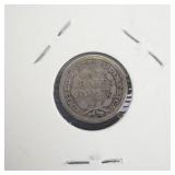 1849 Seated Liberty Half Dime