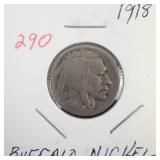 1918 Buffalo Nickel