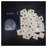 Nickel starter set: vintage album and over 50 Jefferson Nickels