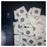 Nickel starter set: vintage album and over 50 Jefferson Nickels