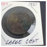 1850 Large Cent