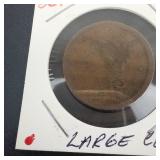 1854 Large Cent