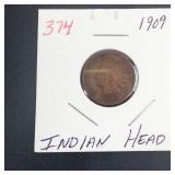 1909 Indian Head Cent