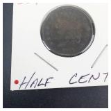 1835 Half Cent
