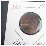 1850 Half Cent