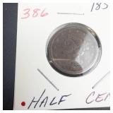 1851 Half Cent