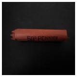 1 roll of 50 wheat cents teens thru twenties
