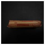 1 roll of 50 wheat cents teens thru twenties