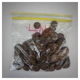 1 bag of 150 mixed wheat cents 30's thru 50's