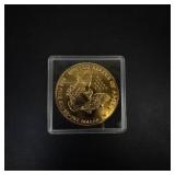 1992 American Eagle gold plated