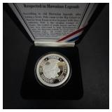 2014 Royal Hawaiian Silver Madame Pele 1 oz silver .999 proof coin