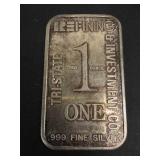1 oz.999 silver bar