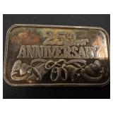 1 oz.999 silver bar