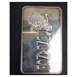 1 oz.999 silver bar