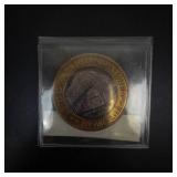 1994 Golden Nugget limited edition gaming token  approx .6 troy oz