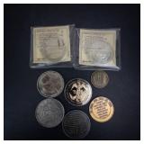 1 bag of misc. tokens