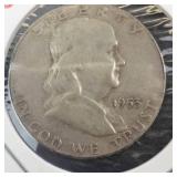1956 Franklin Half Dollar