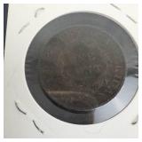 1830 Large Cent, medium letters