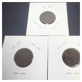 1887, 1888, 1889 Indian Head Cents