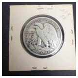 1942-D Walking Liberty Half Dollar