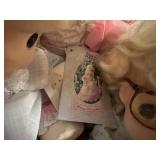 Five Vintage Precious Moments Dolls Including Missy, Mommy I Love You and Philip