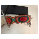 Frost Cutlery Howling Wolf II 16 1/2' Bowie Stainless Steel Blade, Frost Wood Handle