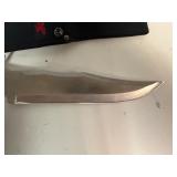 Frost Cutlery Howling Wolf II 16 1/2' Bowie Stainless Steel Blade, Frost Wood Handle
